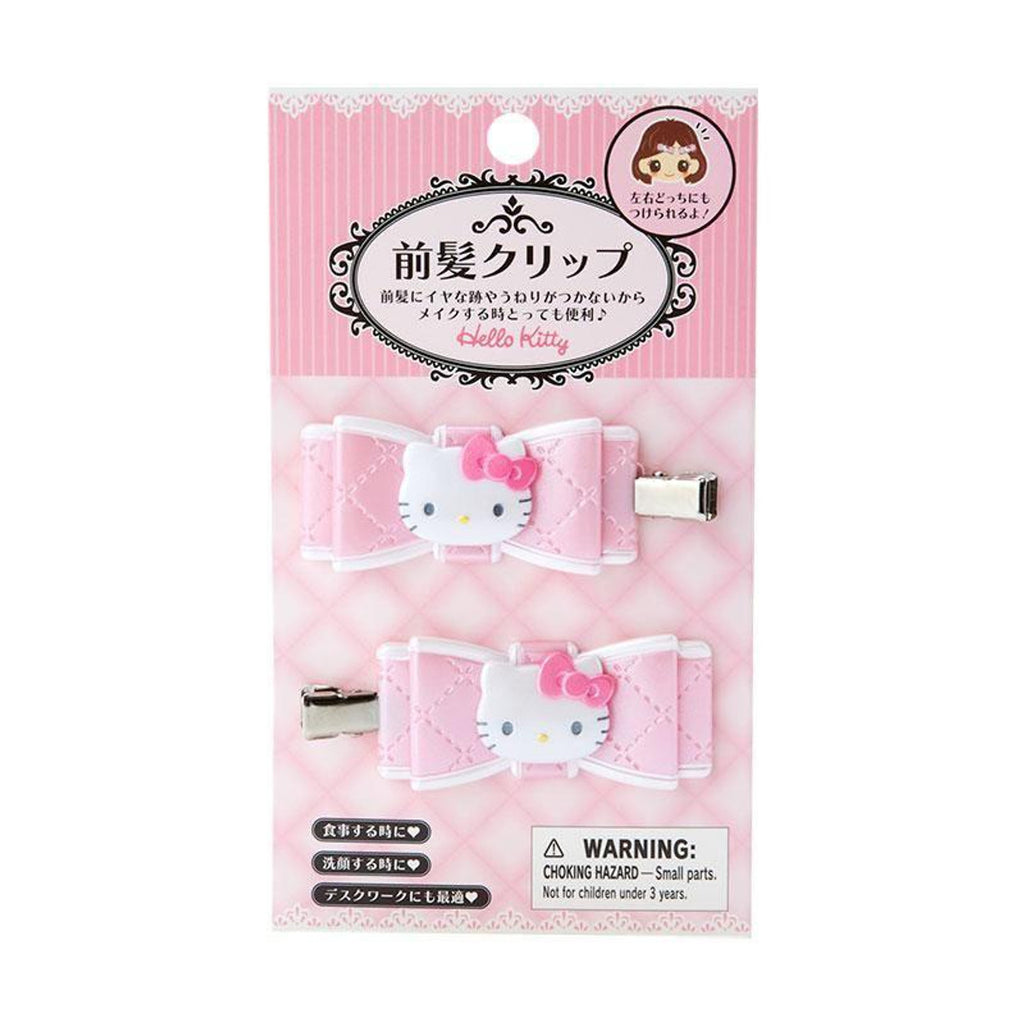 Sanrio Hello Kitty Quilt Ribbon Hair Clip