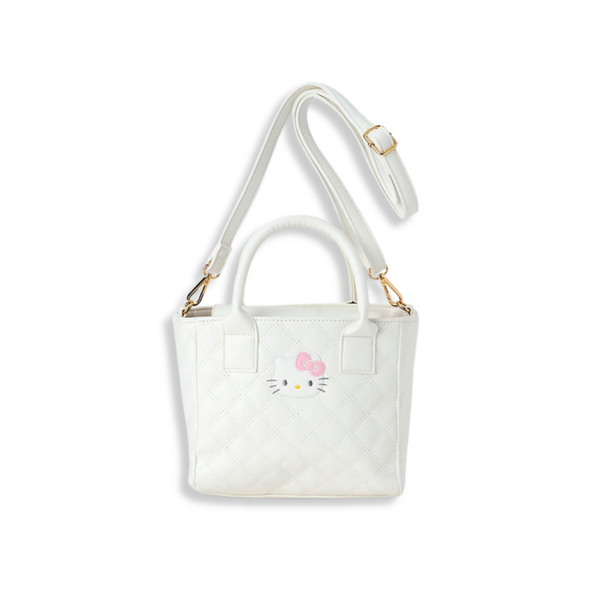 Sanrio Hello Kitty Quilted 2 Way Mini Tote Handbag