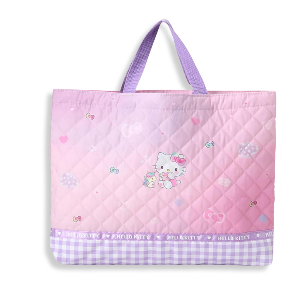 Sanrio Hello Kitty Quilting Lesson Tote Bag