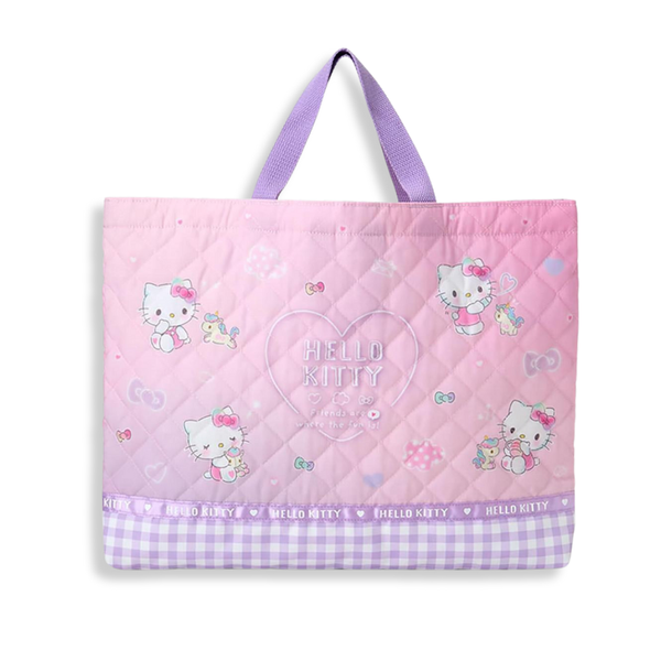 Sanrio Hello Kitty Quilting Lesson Tote Bag
