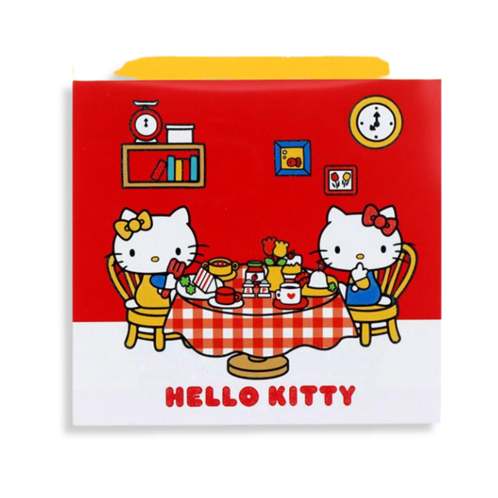 Sanrio Hello Kitty Red Square Memo Pad