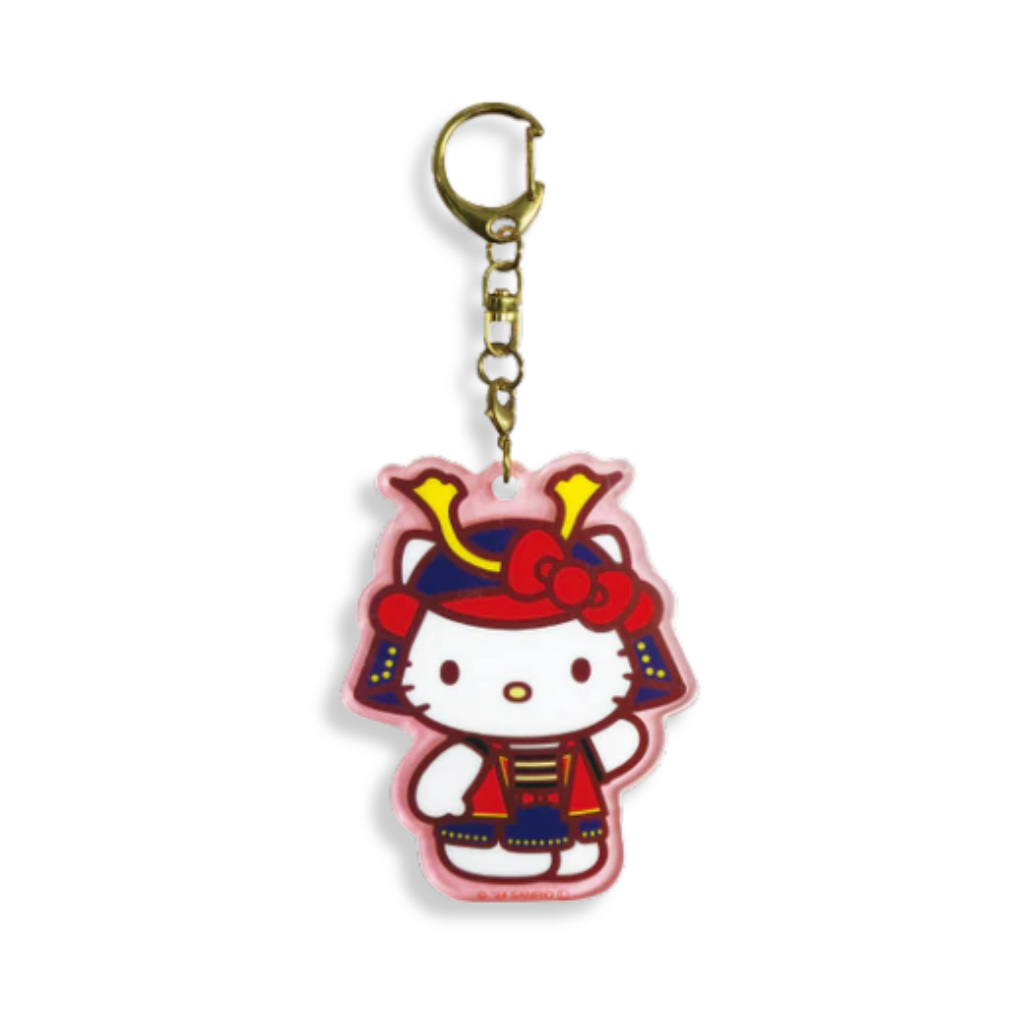 Sanrio Hello Kitty Samurai Acrylic Keychain