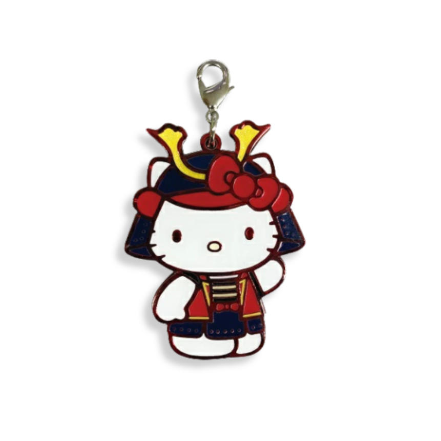 Sanrio Hello Kitty Shogun Series Sparkling Metal Charm 
