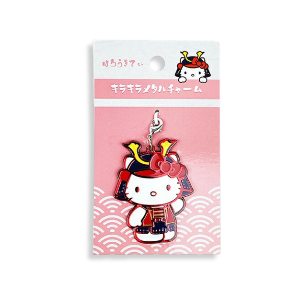 Sanrio Hello Kitty Shogun Series Sparkling Metal Charm 