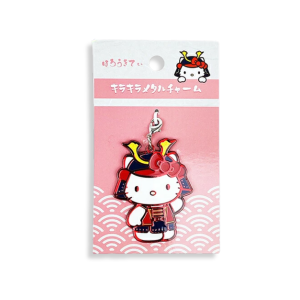Sanrio Hello Kitty Shogun Series Sparkling Metal Charm 
