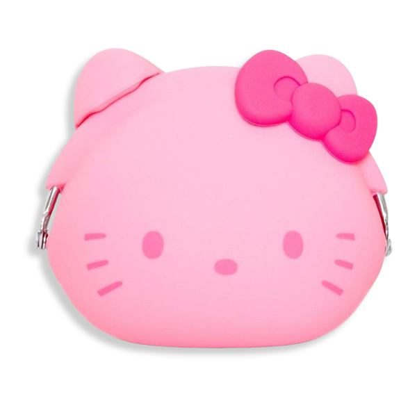 Sanrio Hello Kitty Silicone Pink Pouch