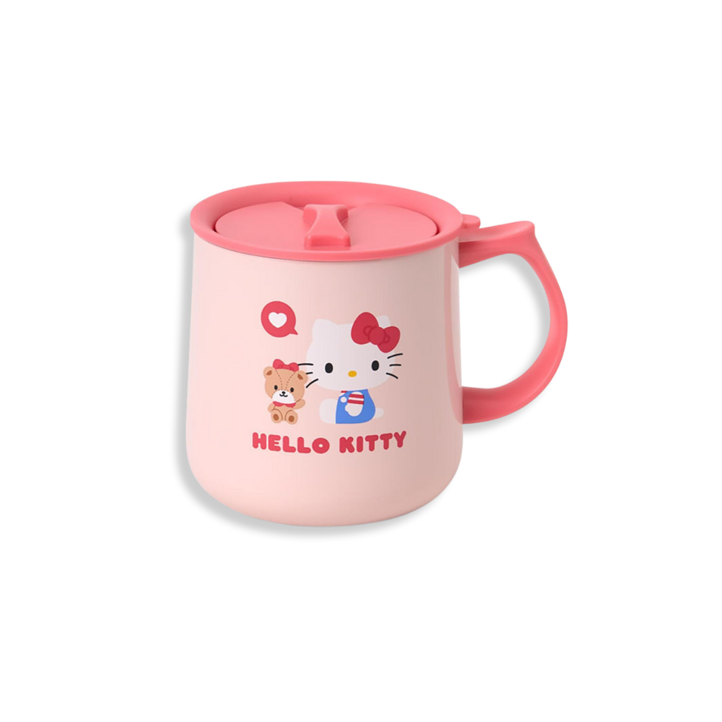 Sanrio Hello Kitty Stainless Steel Mug With Lid