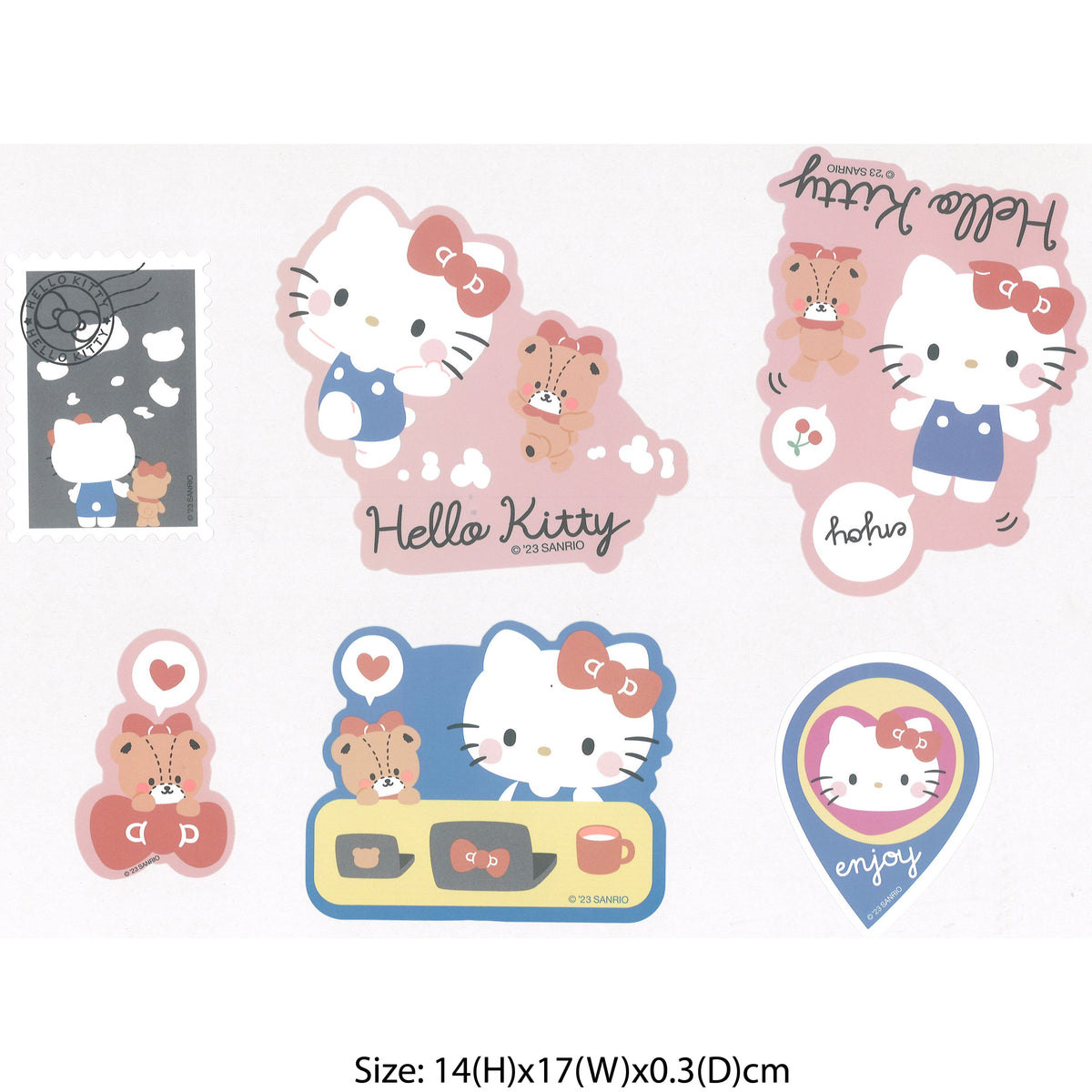 Sanrio Hello Kitty Travel Sticker – Twinkle Glory
