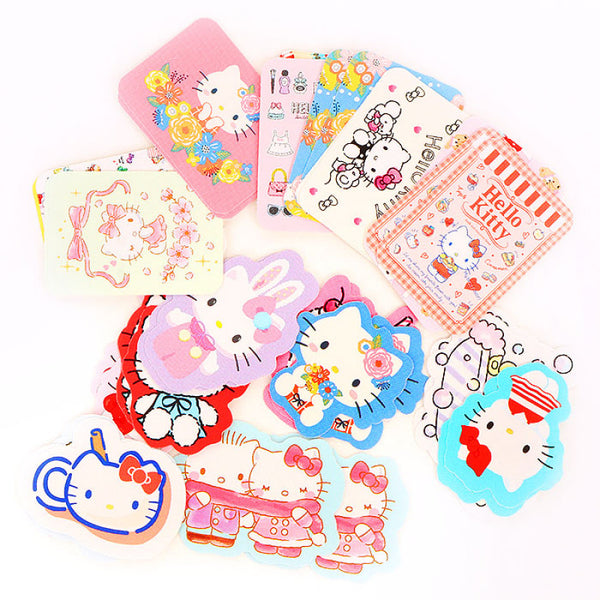 Sanrio Hello Kitty Stickers With Mini Zipper Case
