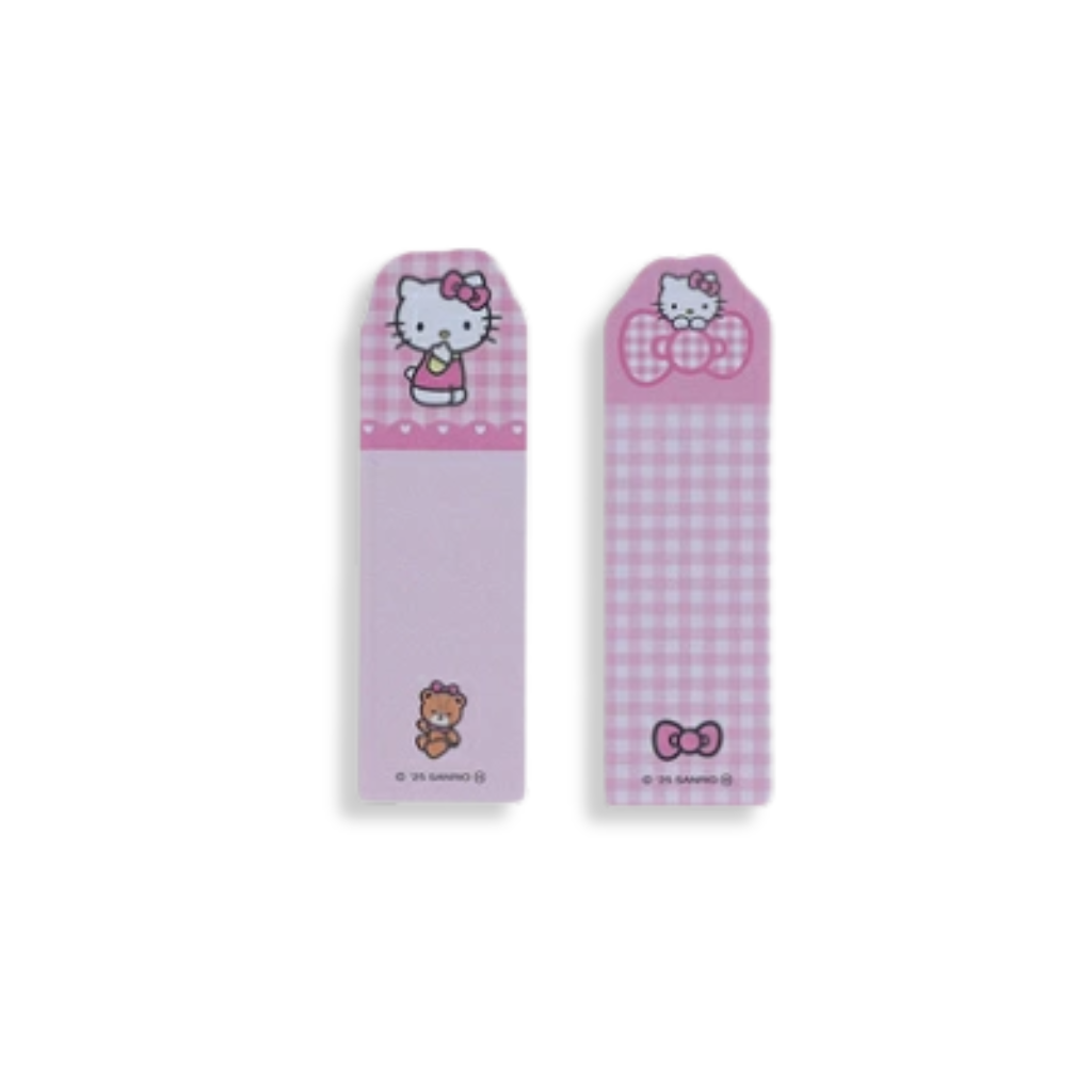 Sanrio Hello Kitty Sticky Notes With Pink Cup Case