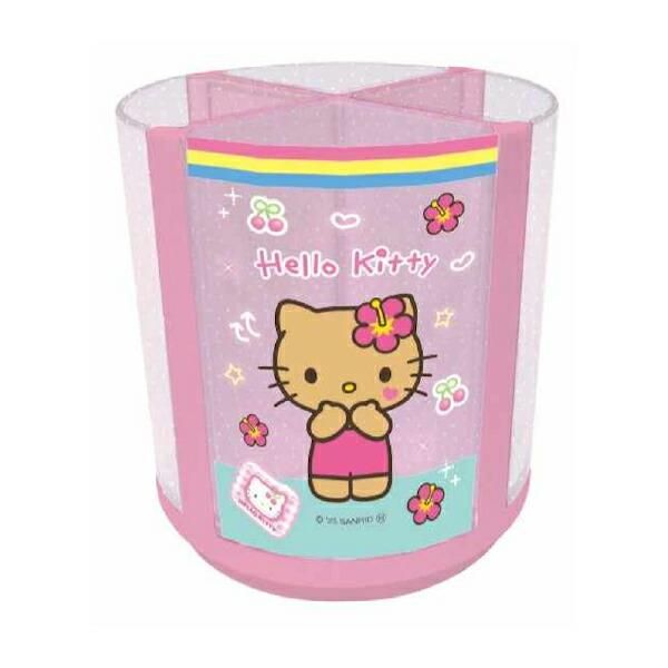 sanrio-hello-kitty-tan-swimsuit-party-rotating-pen-stand