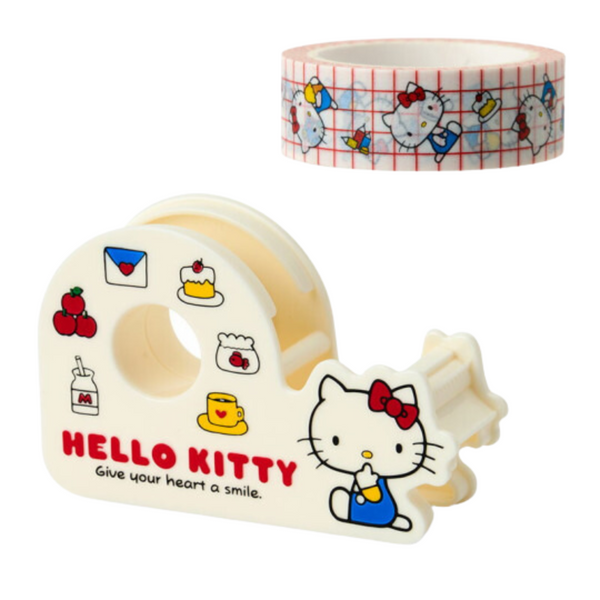 Sanrio Hello Kitty Tape Cutter & Paper Tape