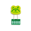 Sanrio Keroppi Gingham Binder Clips 3-pcs Set 3