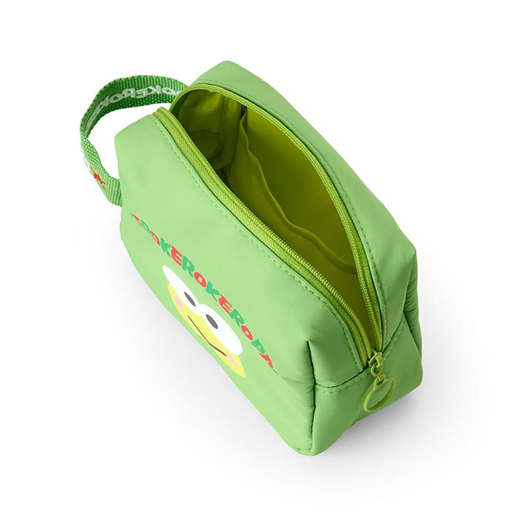 Sanrio Keroppi Green Zipper Pouch Bag