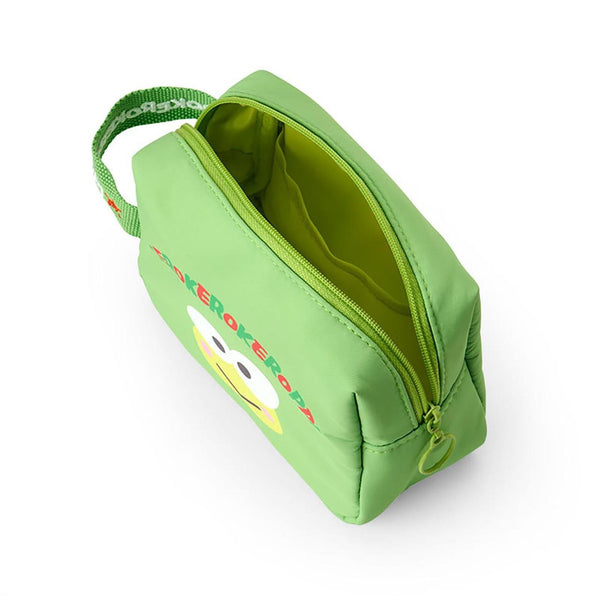 Sanrio Keroppi Green Zipper Pouch Bag