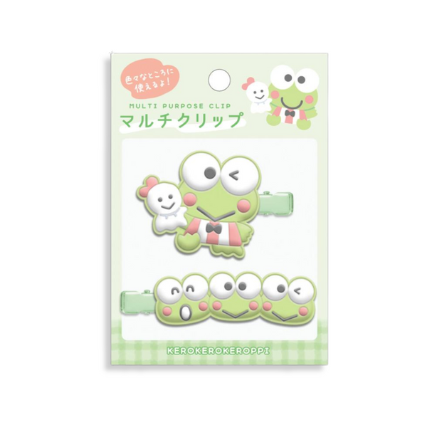Sanrio Keroppi & Teru Teru Hair Clip 2-pcs Set