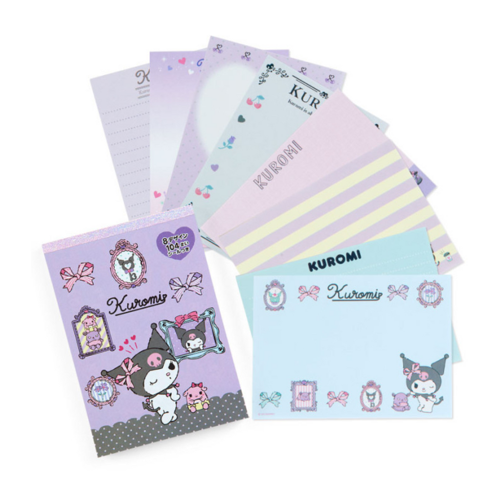 Sanrio Kuromi A6 Memo Set of 8