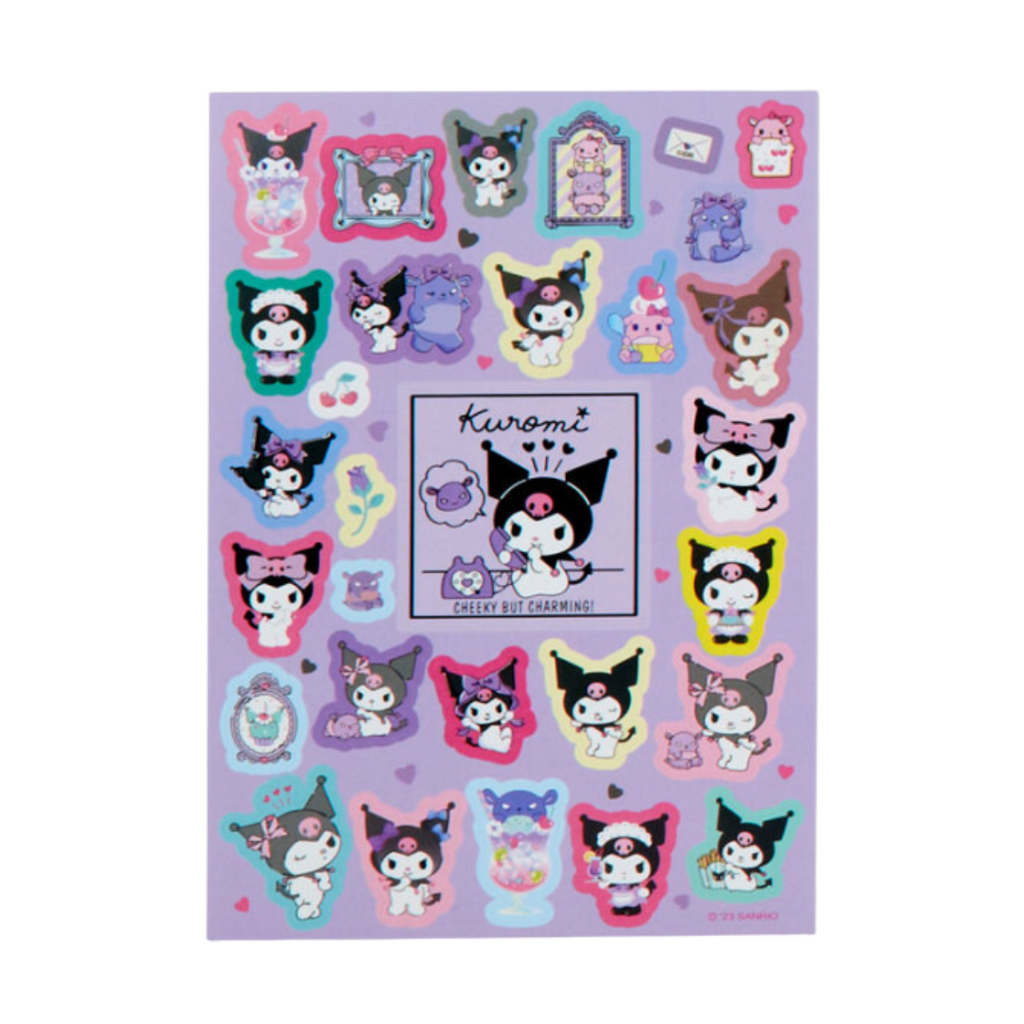  Sanrio Kuromi A6 Memo Set of 8