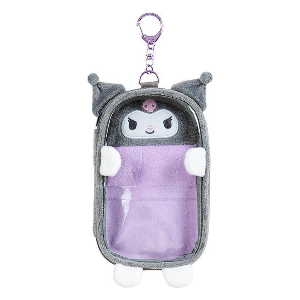 Sanrio Kuromi Acrylic Stand Holder Plush Pouch