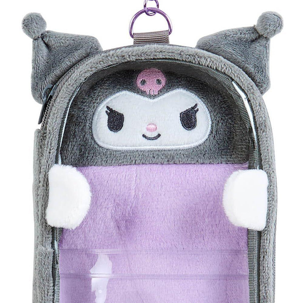 Sanrio Kuromi Acrylic Stand Holder Plush Pouch