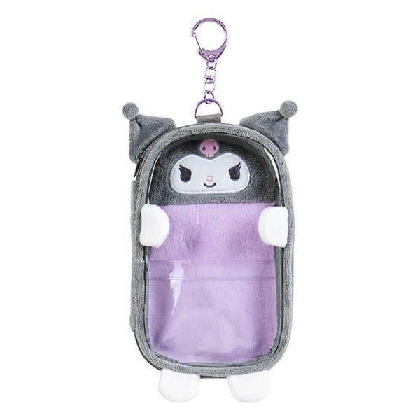 Sanrio Kuromi Acrylic Stand Holder Plush Pouch