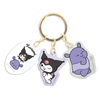 Sanrio_Kuromi_Baku_Three_Charm_Keyring_1
