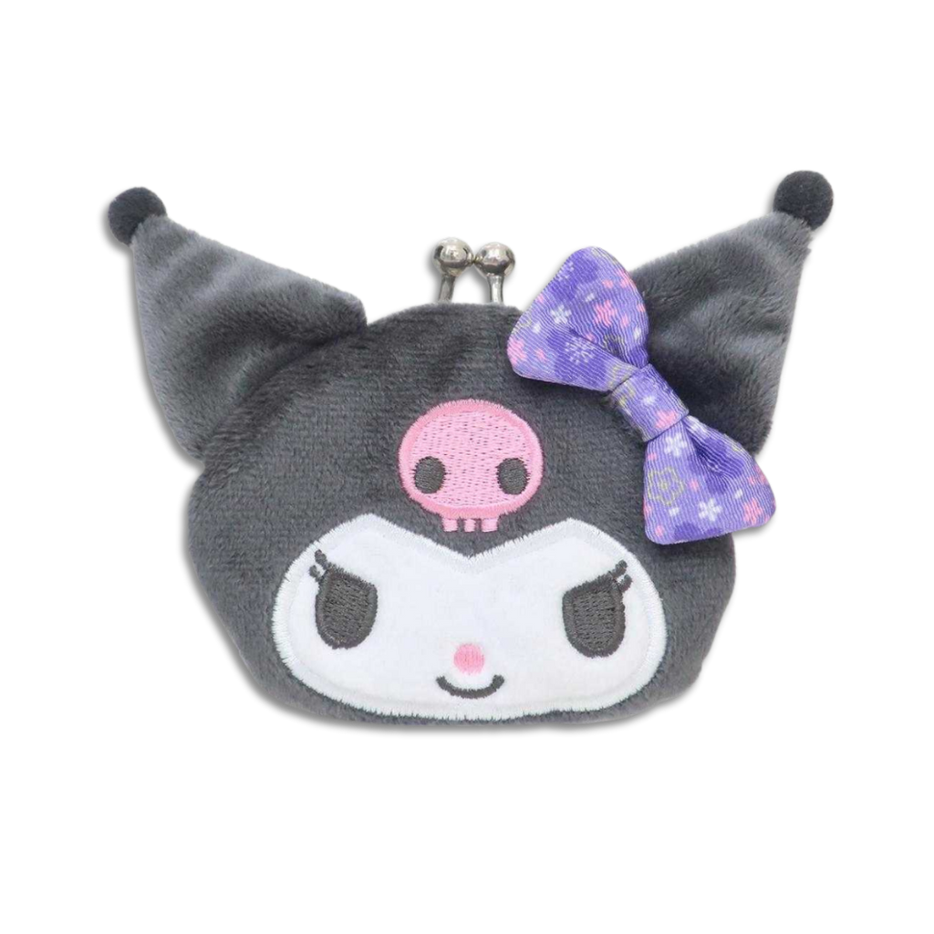 Sanrio_Kuromi_Bow_Head_Clasp_Coin_Purse_1