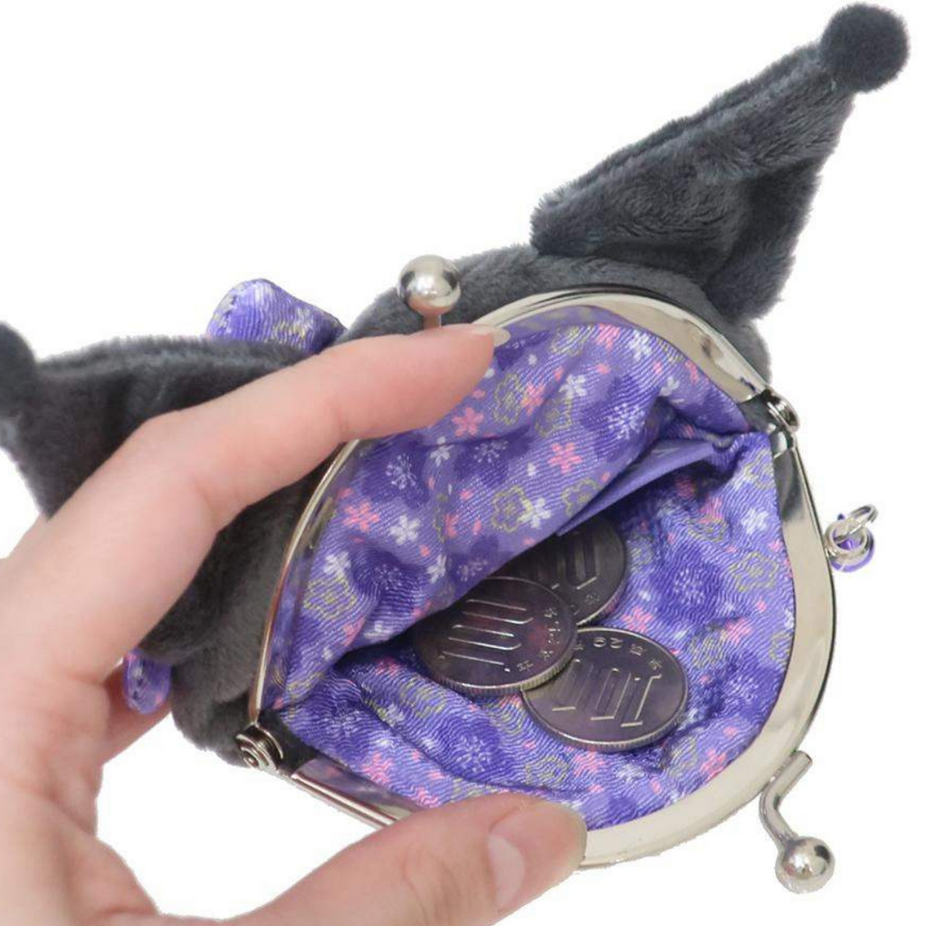 Sanrio_Kuromi_Bow_Head_Clasp_Coin_Purse_2