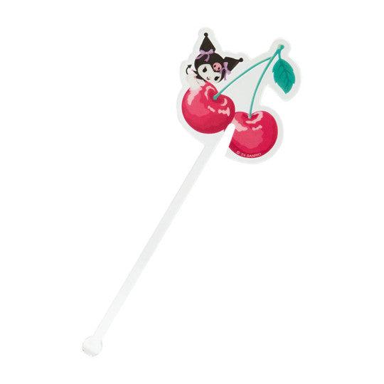 Sanrio Kuromi Cherry Stirrer