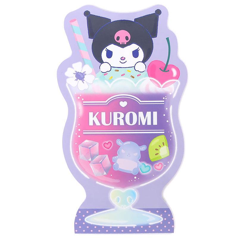 Sanrio Kuromi Cream Soda Shaped Memo Pad