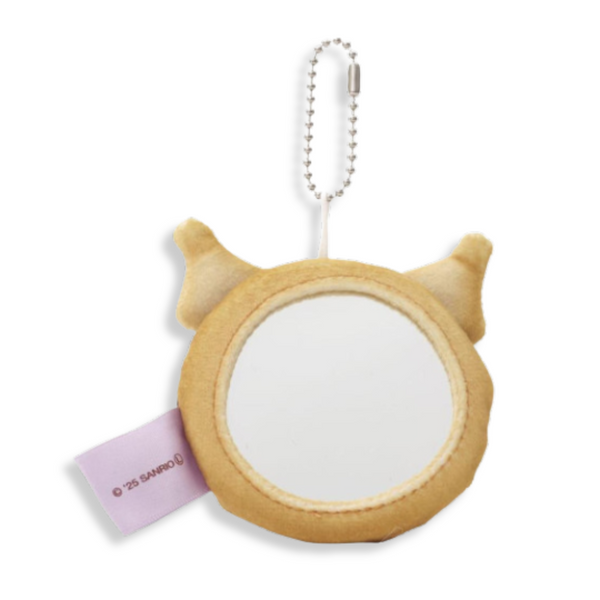 Sanrio Kuromi Donut Mirror Keychain