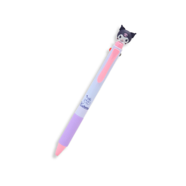 Sanrio Kuromi EnerGel Two Colour Mascot Ballpoint Pen 2