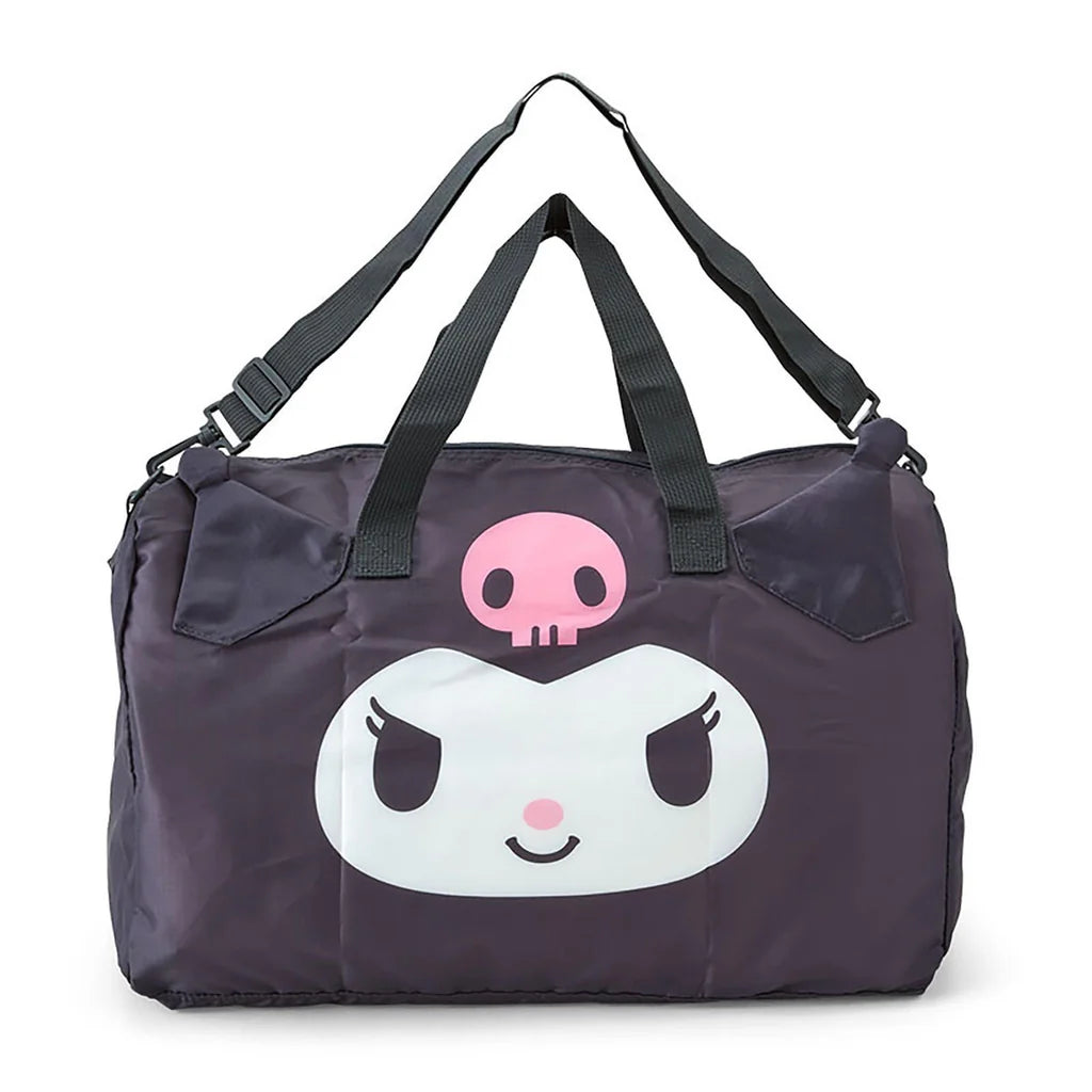 Sanrio Kuromi Face Shaped Travel Boston Bag