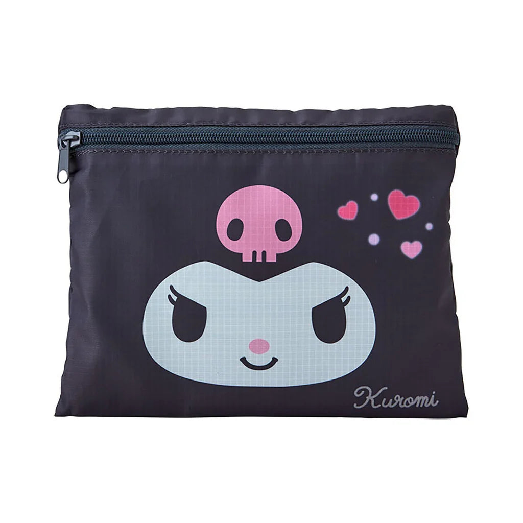 Sanrio Kuromi Face Shaped Travel Boston Bag