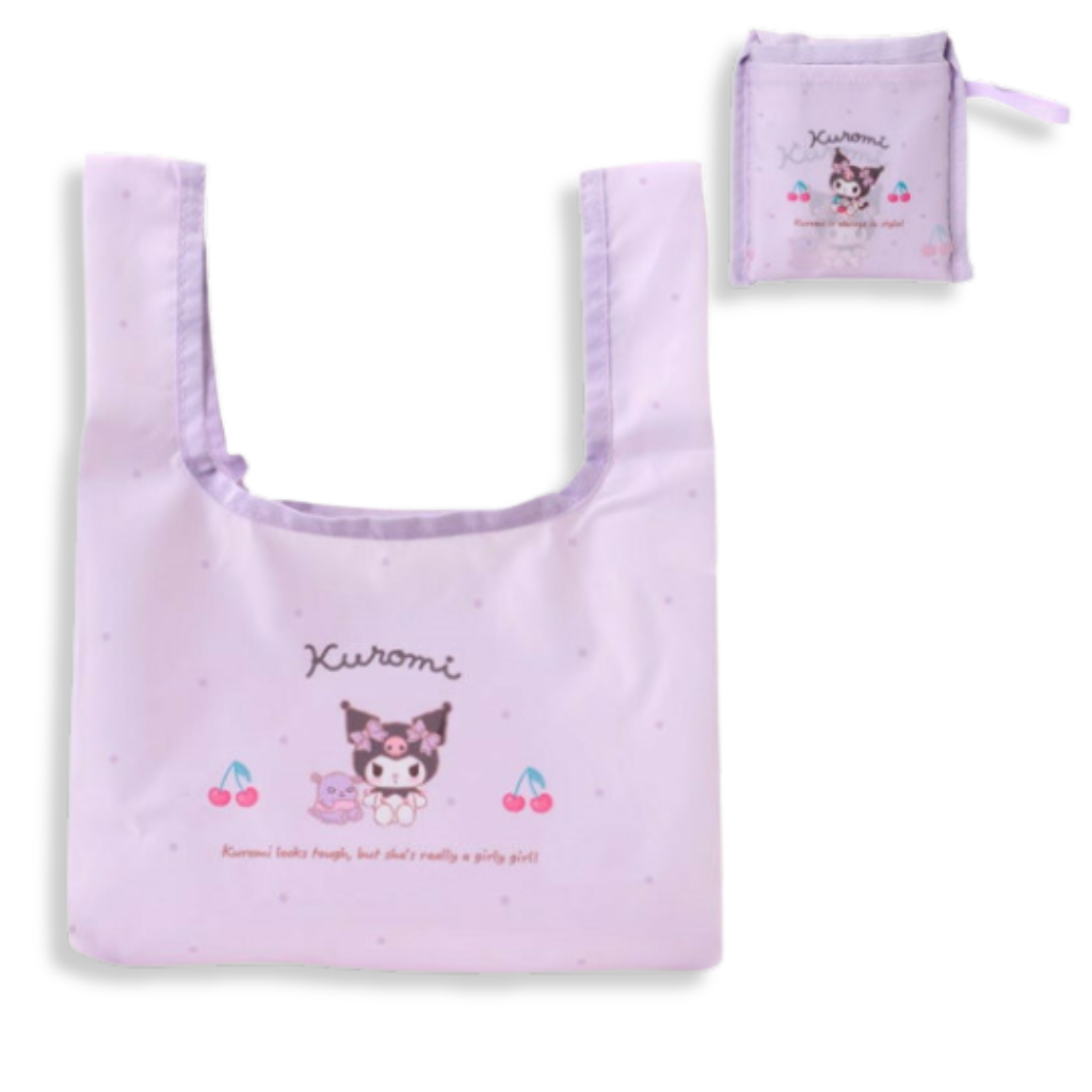 Sanrio Kuromi Foldable Lunch Eco Tote Bag