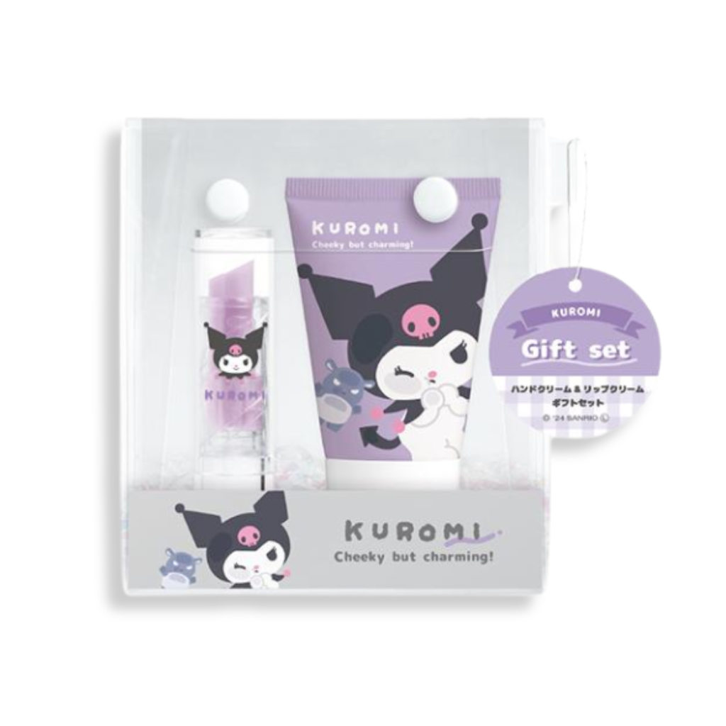 Sanrio Kuromi Hand Cream & Lip Balm Gift Set