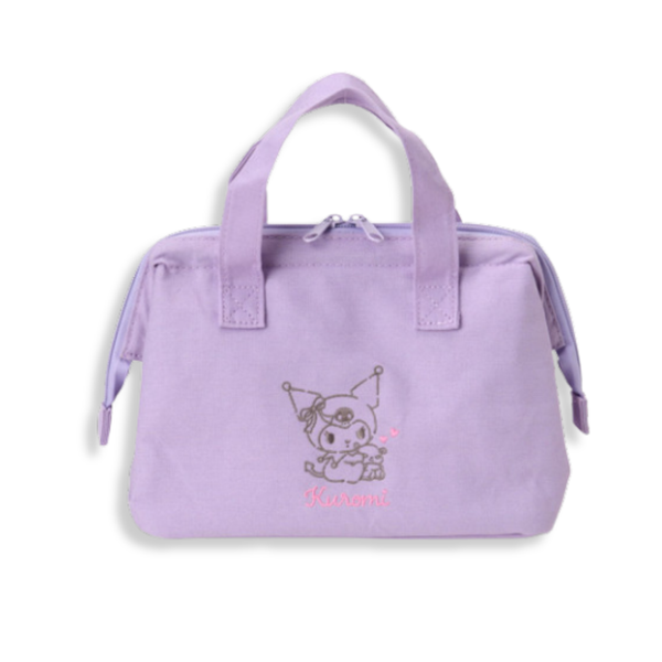 Sanrio Kuromi Insulated Lunch Bag with Wire Frame