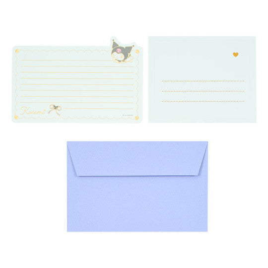 Sanrio Kuromi Mini Letter Set with Envelopes & Stickers