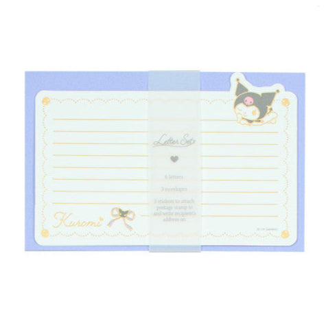 Sanrio Kuromi Mini Letter Set with Envelopes & Stickers
