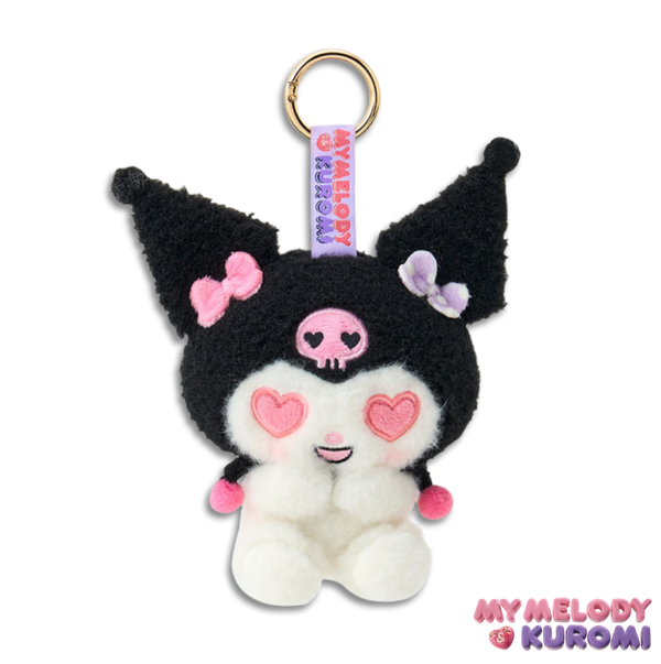 Sanrio_Kuromi_My_Melody_Kuromi_Plush_Keychain_1