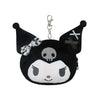 sanrio-kuromi-plush-face-pass-case