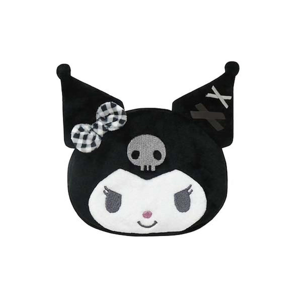 sanrio-kuromi-plush-face-pouch
