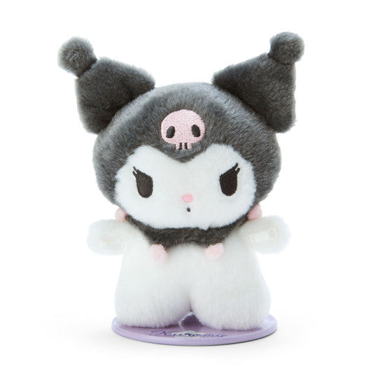 Sanrio Kuromi Plush Mascot with Magnetic Stand