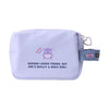 Sanrio Kuromi Purple Zipper Pouch Bag