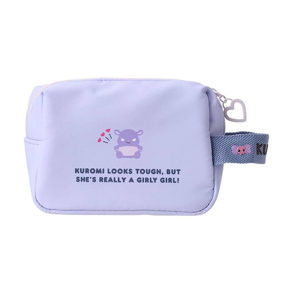 Sanrio Kuromi Purple Zipper Pouch Bag