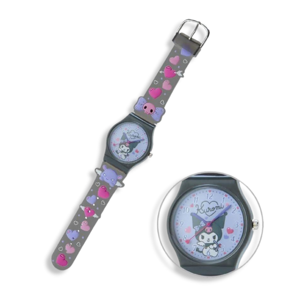 Sanrio Kuromi Rubber Watch