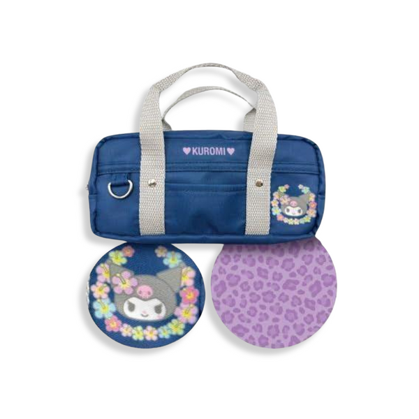 Sanrio Kuromi School Bag Style Multi-Pouch