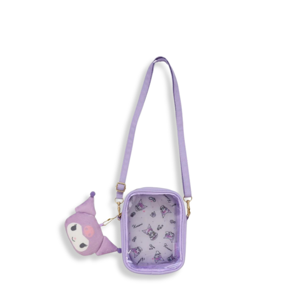 Sanrio Kuromi Shoulder Pouch With Pouch