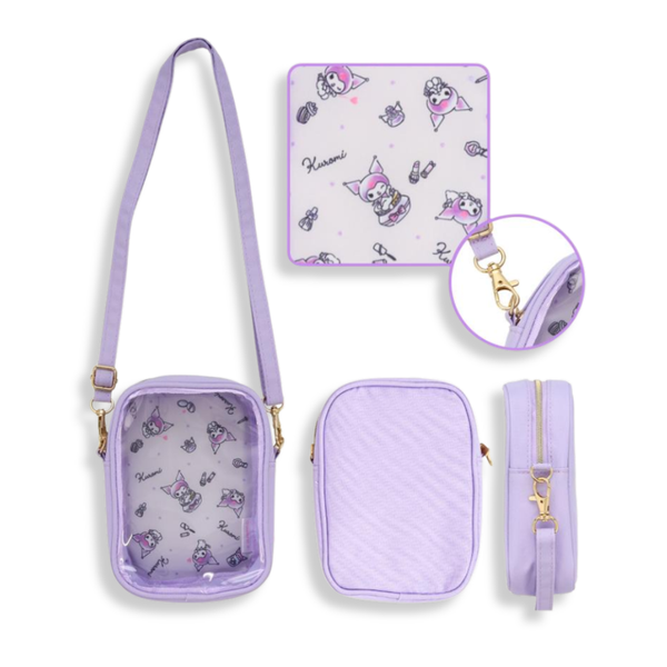 Sanrio Kuromi Shoulder Pouch With Pouch