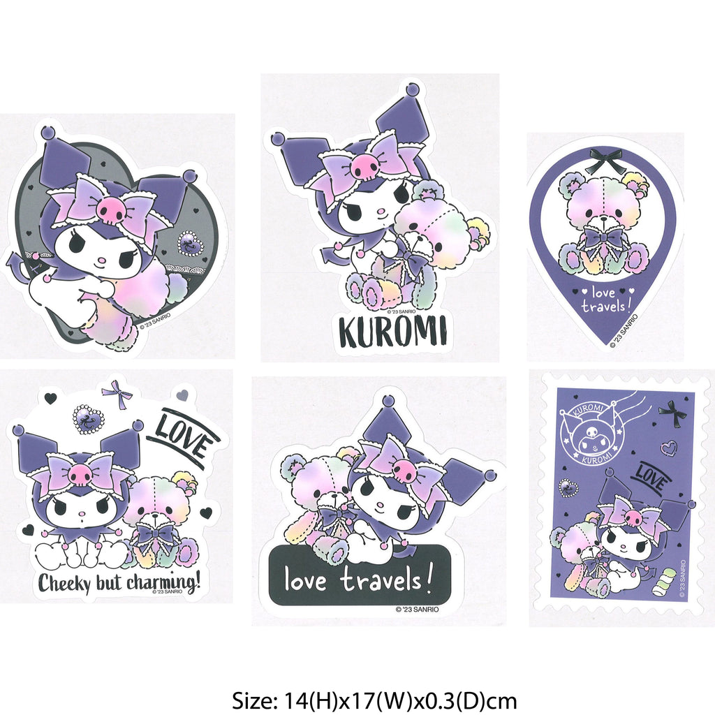 Sanrio Kuromi Travel Sticker